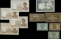 Indochiny, lot 10 banknotów, lata 1932-1941