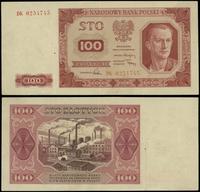 100 złotych 1.07.1948, seria DK, numeracja 02547