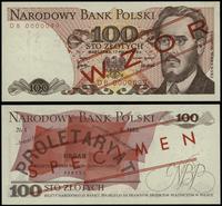 100 złotych 17.05.1976, seria DB, numeracja 0000