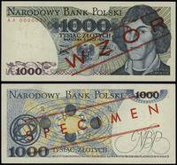 1.000 złotych 2.07.1975, seria AA, numeracja 000