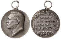 Niemcy, medal z okazji 80. urodzin Paula von Hindenburga, 1927