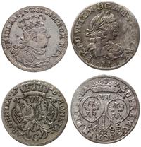 Niemcy, zestaw: 2 x szóstak, 1685 i 1756