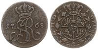 grosz 1768 g, Warszawa, odmiana z małą literą g 