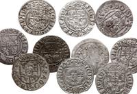 zestaw 10 monet, 7 x półtorak bydgoski (1620, 2 