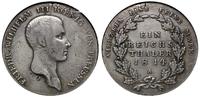 talar 1814 A, Berlin, moneta w pudełku GCN z not