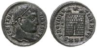 follis 325-326, Cyzicus, Aw: Głowa Konstantyna w