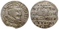 trojak 1594, Ryga, końcówka napisu LI, moneta wy