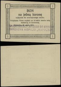 Galicja, 1 korona, 30.05.1919