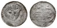 denar krzyżowy ok. 1090-1100, Wrocław, Aw: Głowa
