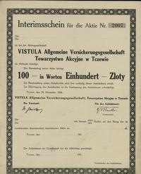 Polska, ubezpieczenie na 100 złotych, 23.12.1926