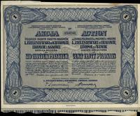 Polska, 1 akcja na 100 złotych, 1.10.1926