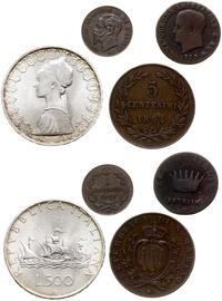 Włochy, zestaw 4 monet