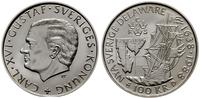 100 koron 1988, 350. rocznica szwedzkiej kolonii