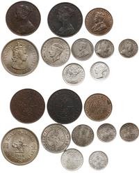 zestaw 10 monet, w skład zestawu wchodzą: 1 cent