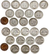 zestaw 13 monet, w skład zestawu wchodzą monet o