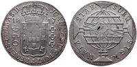 960 reis 1817, moneta przebita z 8 reali Karola 