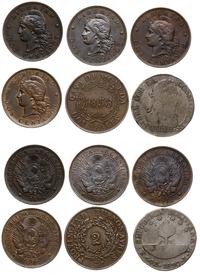 zestaw 6 monet, w skład zestawu wchodzą: 2 centa
