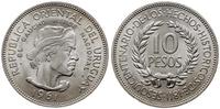Urugwaj, 10 pesos, 1961