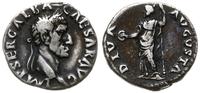 denar 68-69, Rzym, Aw: Głowa cesarza w wieńcu w 