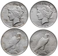 Stany Zjednoczone Ameryki (USA), zestaw 2 x 1 dolar, 1922 i 1923