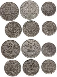 zestaw 6 monet, w skład zestawu wchodzi: 2 x 10 