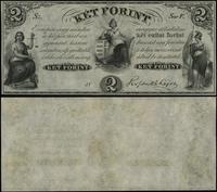 2 forinty 18... (ok. 1850), seria F, bez numerac