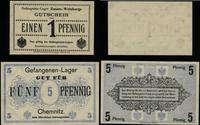 Niemcy, zestaw 2 banknotów obozowych