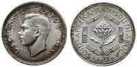 6 pensów 1951, srebro próby '500', patyna przy k
