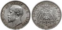 3 marki 1913 A, Berlin, piękne i bardzo rzadkie 