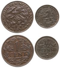 zestaw 2 monet 1938, w skład zestawu wchodzi 1/2