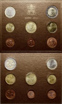 zestaw rocznikowy 2011, zestaw 8 monet o nominał