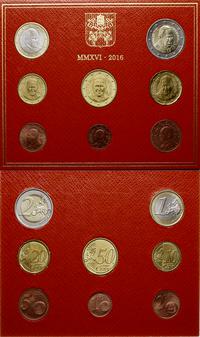 zestaw rocznikowy 2016, zestaw 8 monet o nominał