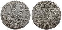 szóstak 1596, Malbork, małe popiersie, moneta wy