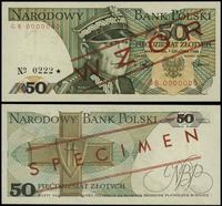 50 złotych 1.12.1988, seria GB, numeracja 000000