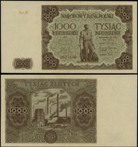 1.000 złotych 15.07.1947, seria B, numeracja 267
