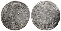3 krajcary 1694 KB, Kremnica, moneta gięta, rozw