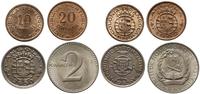 zestaw 4 monet, w skład zestawu wchodzi 10 centa