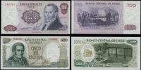 zestaw: 100 pesos, 5.000 escudo 1961-1981, razem