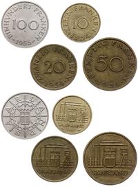 zestaw 4 monet, w skład zestawu wchodzi: 10 fran
