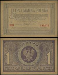 1 marka polska 17.05.1919, seria IBO, numeracja 