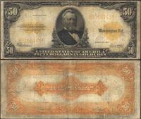 50 dolarów- gold certificate 1922, podpisy: Spee