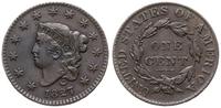 1 cent 1827, typ Coronet, ładny