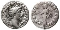 denar 161-162, Rzym, Aw: Głowa cesarza w wieńcu 