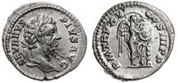 denar 207, Rzym, Aw: Głowa cesarza w wieńcu laur