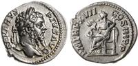denar 210, Rzym, Aw: Głowa cesarza zwrócona w pr