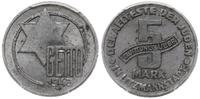 5 marek 1943, Aluminium, aluminium, piękna monet