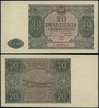 20 złotych 15.05.1946, seria F, numeracja 867943