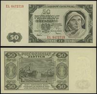 50 złotych 01.07.1948, seria EL, numeracja 64727