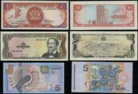 zestaw różnych banknotów, zestaw 3 banknotów