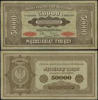 50.000 marek polskich 10.10.1922, seria S, numer